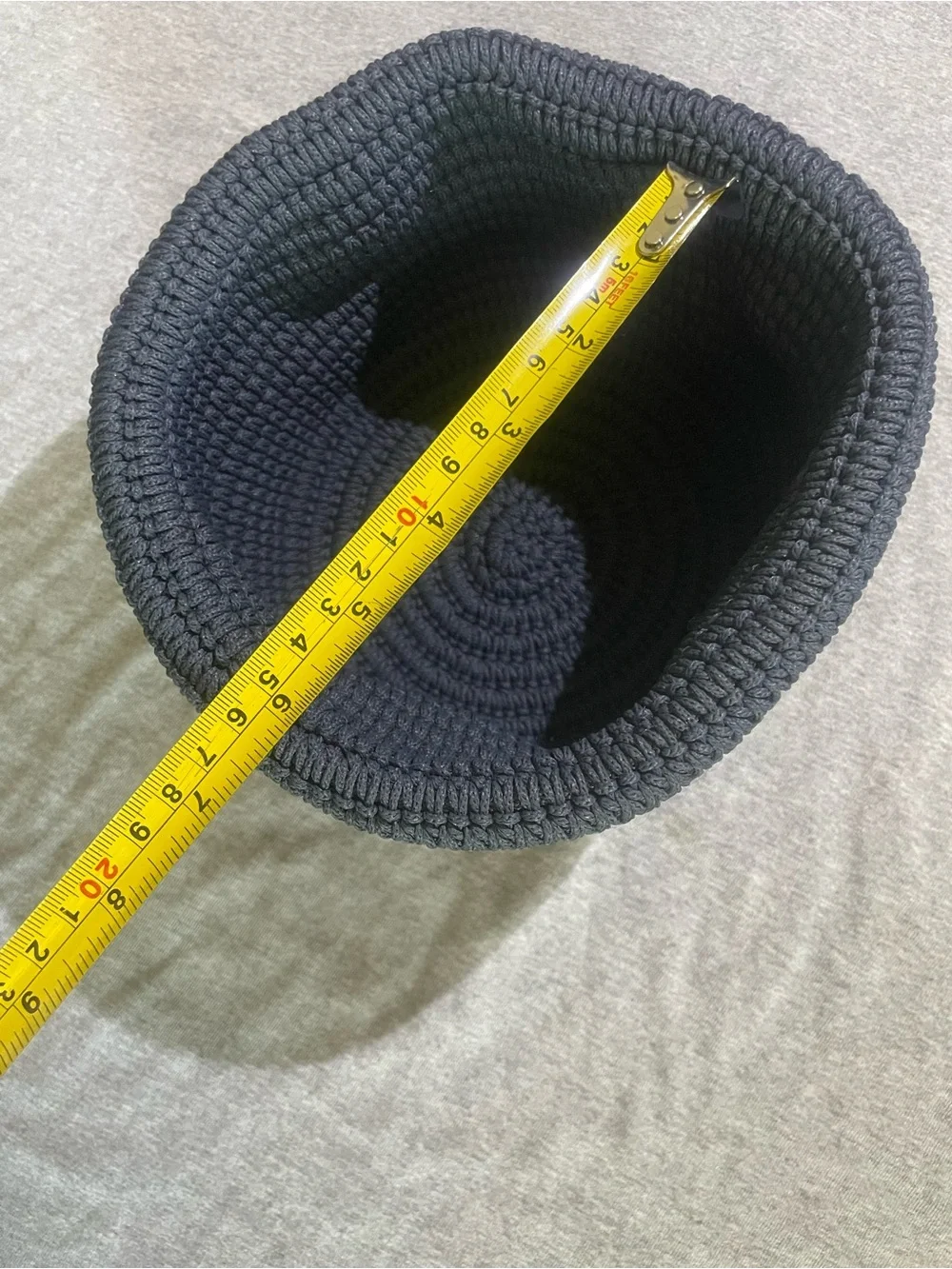 Ribbed Knit Black Men's Beanie Hat